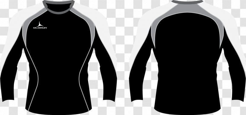 Long-sleeved T-shirt Sleeveless Shirt Shoulder - Longsleeved Tshirt Transparent PNG