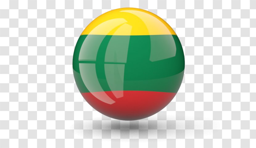 Flag Of Lithuania Loto 5 - Easter Egg Transparent PNG