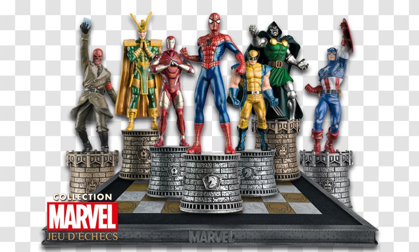 Spider-Man Chess Red Skull Absorbing Man Marvel Universe - Spider-man Transparent PNG