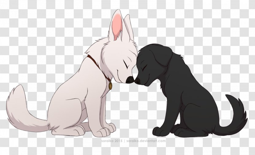 Cat Dog The Jungle Book Drawing - White Puppy Transparent PNG