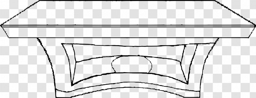 Table Drawing /m/02csf Symmetry - Outdoor Furniture Transparent PNG