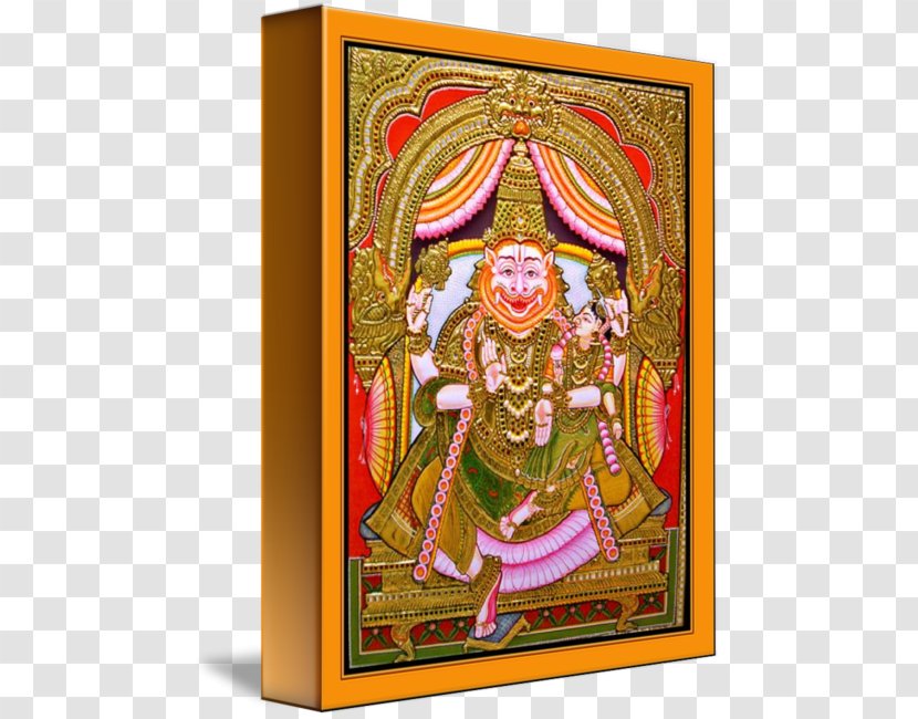Thanjavur Painting Art Hinduism - Temple - Indian God Transparent PNG