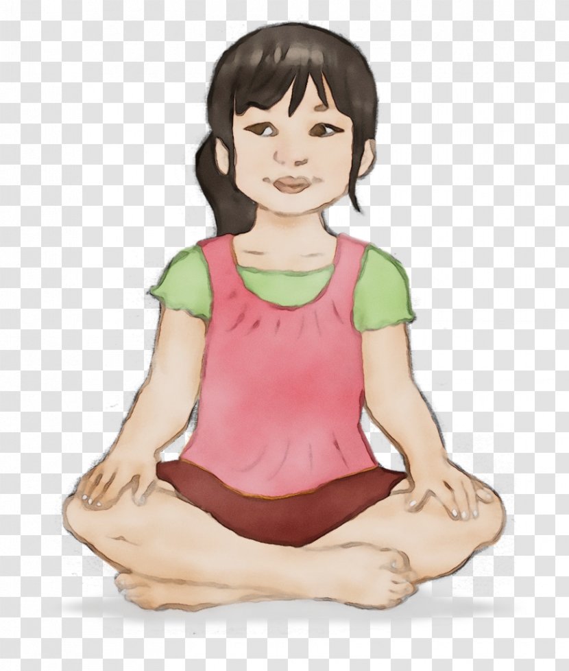 Sitting Meditation Physical Fitness Kneeling Arm - Yoga Hand Transparent PNG