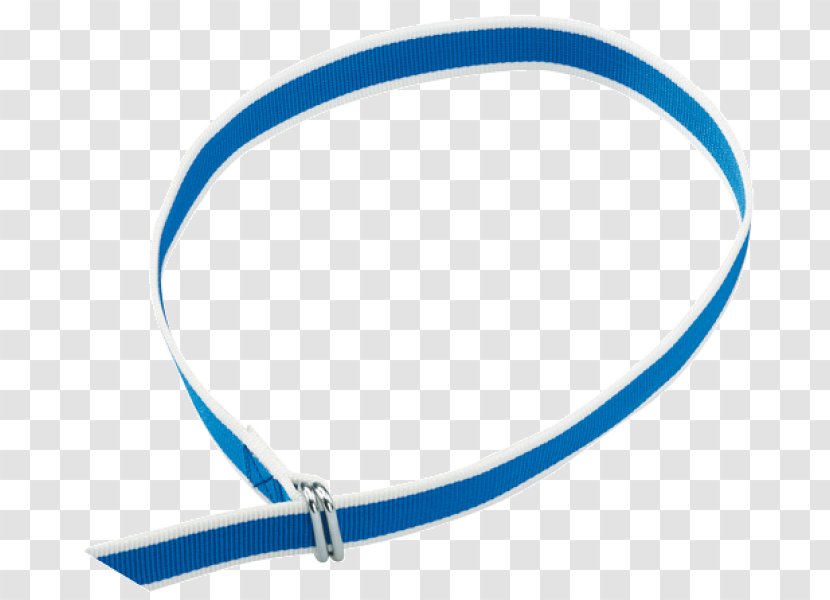 Blue White Weidezaun Microchip Implant C&A - Jewellery - Collar Transparent PNG