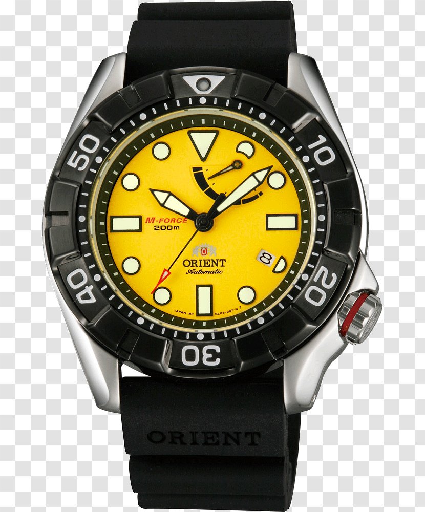 Orient Watch Diving Power Reserve Indicator Automatic - Accessory - Without Executive Force Transparent PNG