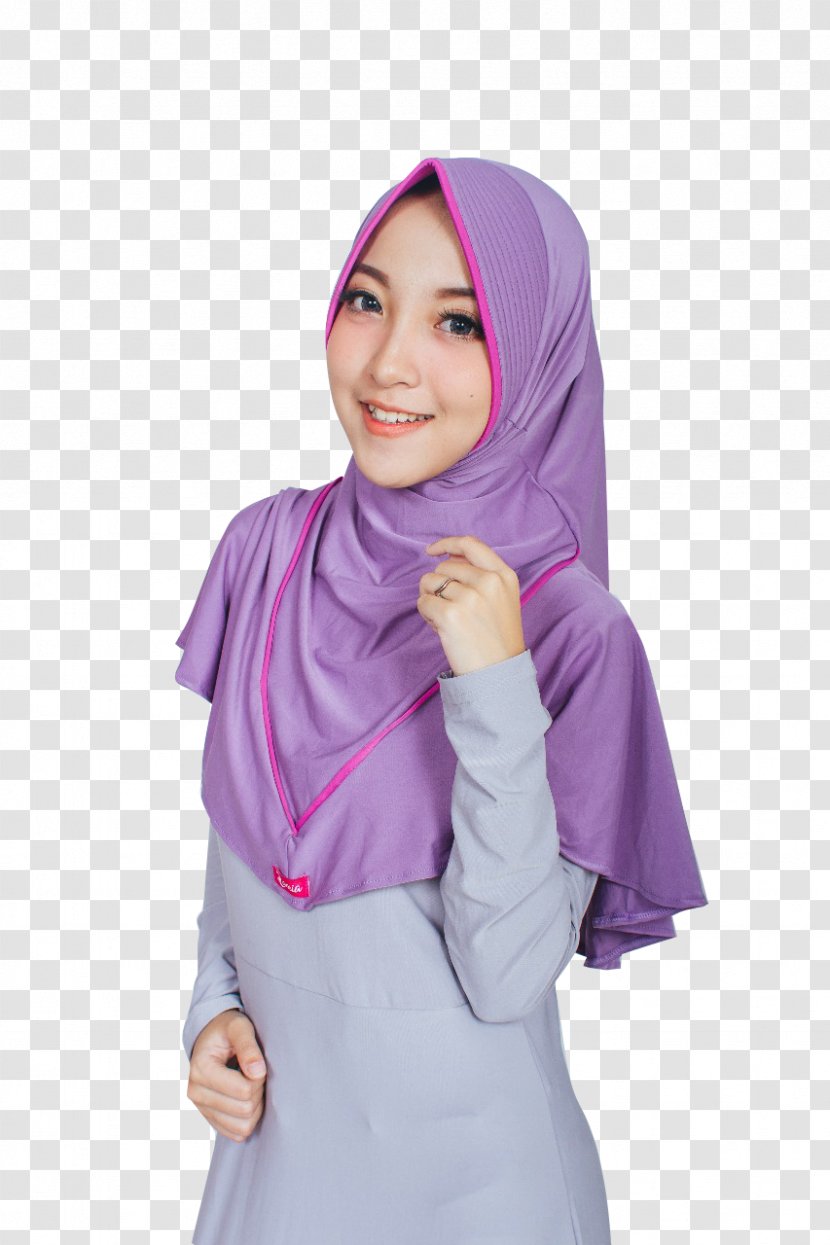 Muslim Clothing Jilbāb Headscarf Hijab - Frame Transparent PNG