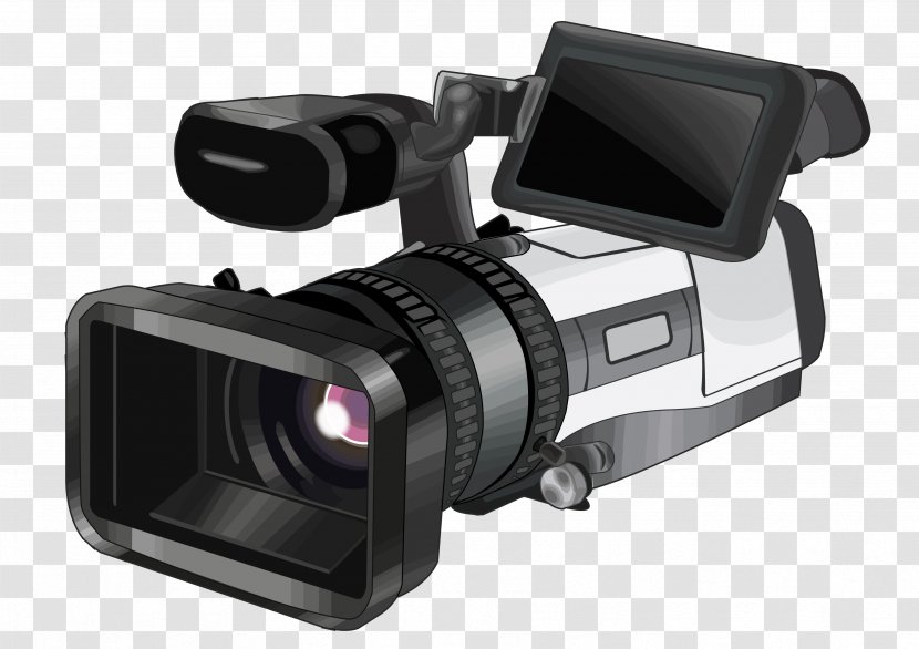 Digital Video Cameras Professional Camera - Highdefinition Television Transparent PNG