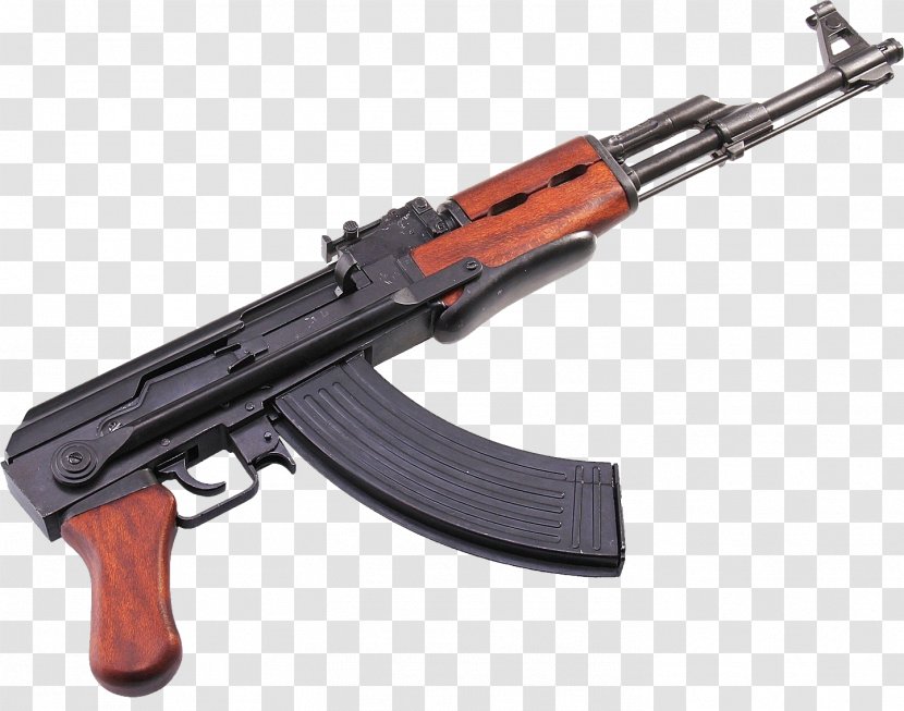 AK-47 Download AK47 Weapon Automatic Firearm - Tree Transparent PNG