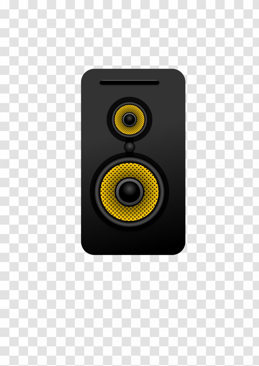 Loudspeaker Stereophonic Sound Clip Art - Heart - Speakers Transparent PNG