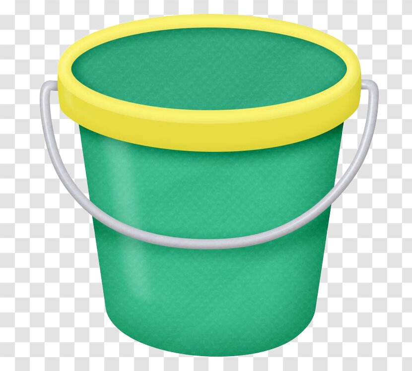 Bucket Cleanliness Graphic Design Clip Art - Emoji - Green Transparent PNG