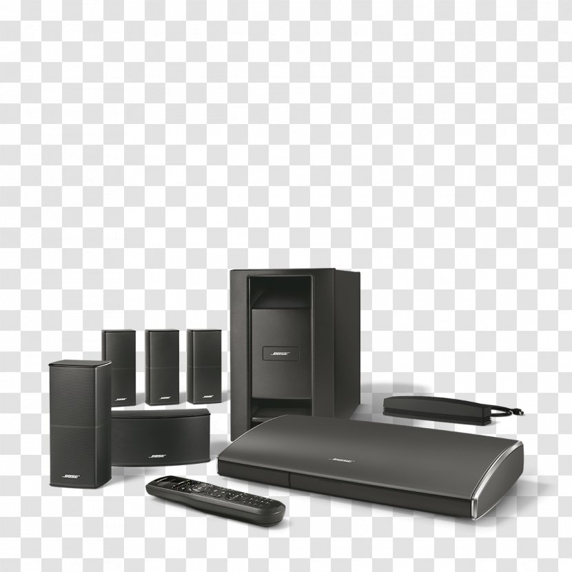 Bose 5.1 Home Entertainment Systems Theater Corporation Loudspeaker Surround Sound - Headphones Transparent PNG