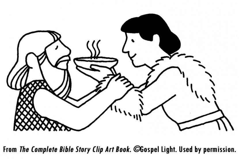 Jacob And Esau Coloring Book Bible Jacobs Ladder Child - Tree - Cliparts Transparent PNG