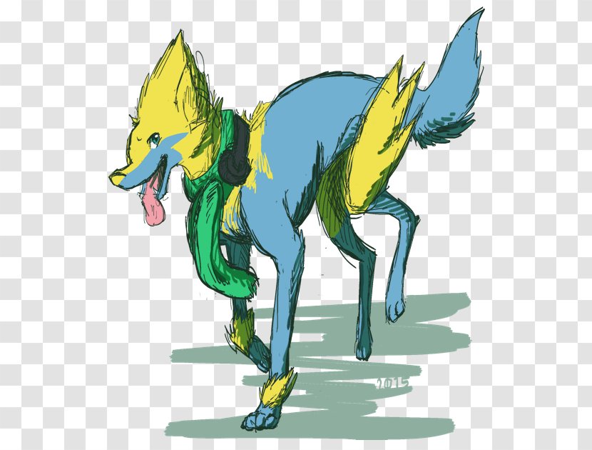 Canidae Mustang Dog Illustration Mammal - Mythical Creature Transparent PNG