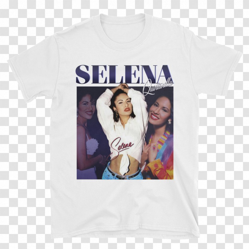T-shirt Crew Neck Clothing Rhythm And Blues - Shirt - Selena Quintanilla Transparent PNG