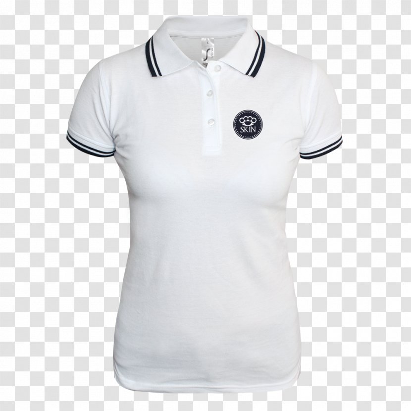 T-shirt Polo Shirt Collar Sleeve Tennis - Active - White Business Transparent PNG