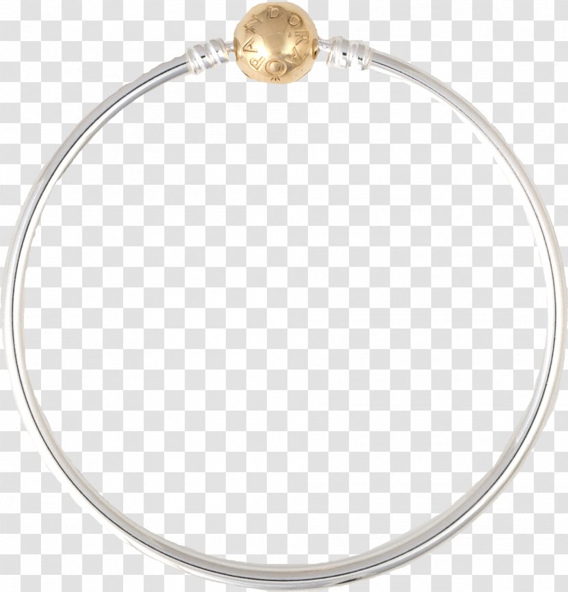 Bracelet Bangle Material Body Jewellery - Silver - Sterling Transparent PNG