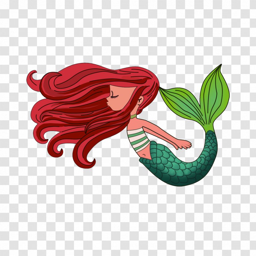 Mermaid Drawing Shutterstock - Siren - Cartoon Creative Transparent PNG