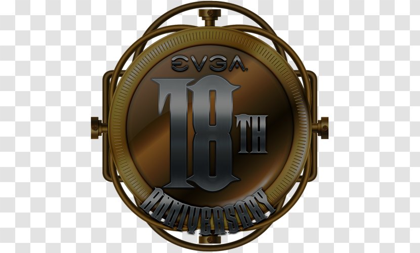 Badge EVGA Corporation Nvidia - Scavenger Hunt - 25 Anniversary Transparent PNG