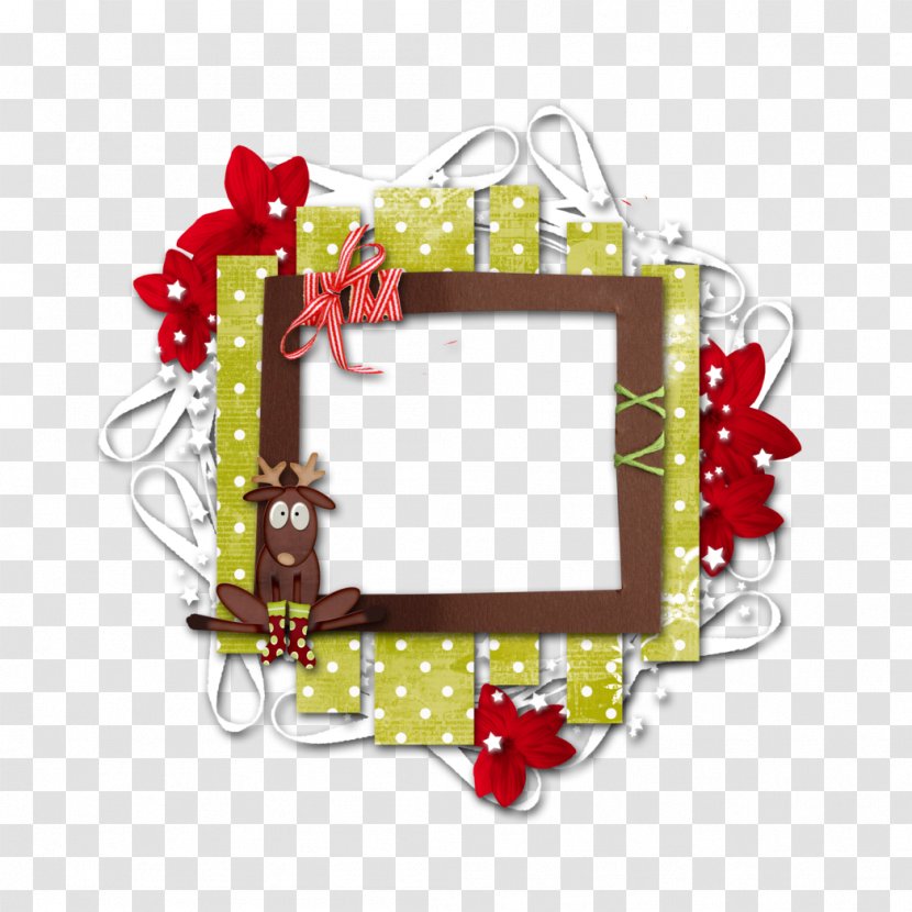 Picture Frames Christmas Ornament Holiday Gift - Digital Scrapbooking - Frame Transparent PNG