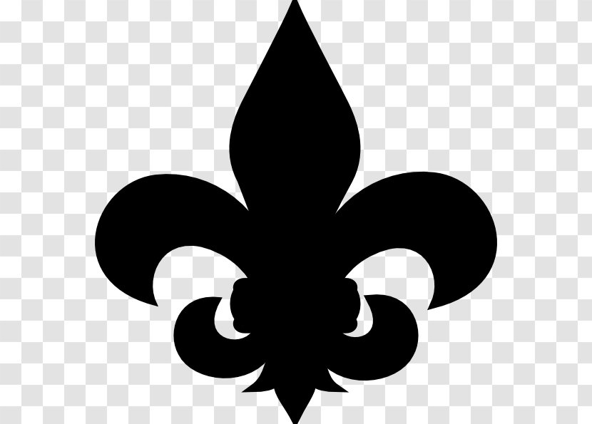 Fleur-de-lis New Orleans Saints Clip Art - Royaltyfree - Lis Transparent PNG
