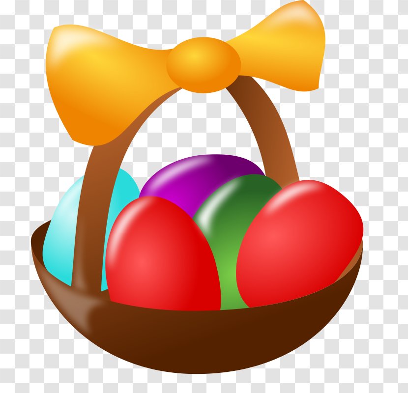 Easter Bunny Basket Egg Clip Art - Holiday Transparent PNG