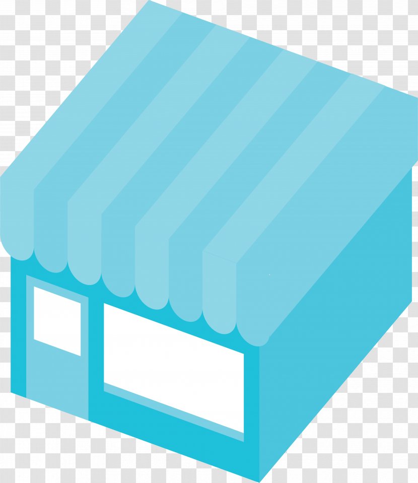 Pop-up Retail Spirit Halloween Inventory - Blue - Pop Up Shop Transparent PNG