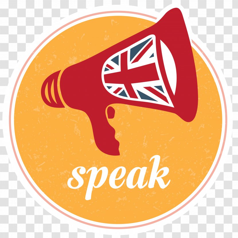 Speak English Institute JLT Language School Spoken - Orange - England Transparent PNG