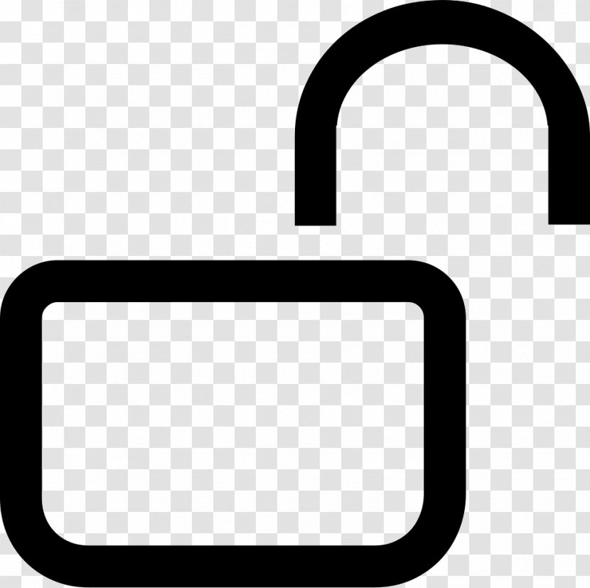 Product Design Padlock Font Line - Rectangle - Relieve Icon Transparent PNG