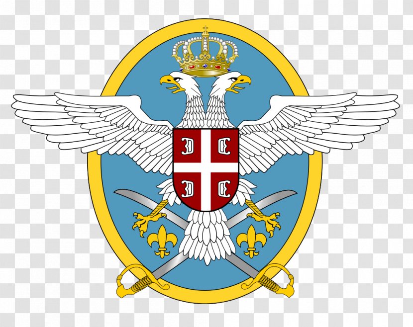 Serbian Air Force And Defence Military Coat Of Arms Serbia - Republic Singapore Transparent PNG