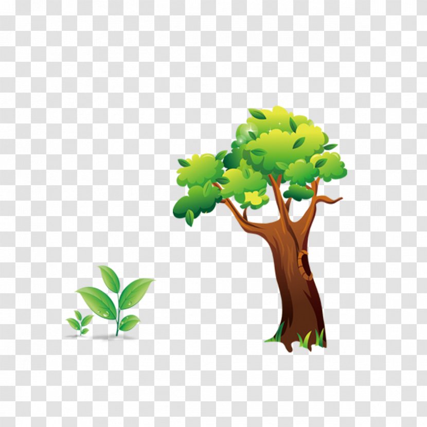Tree Cartoon Shulin District - Poster Transparent PNG