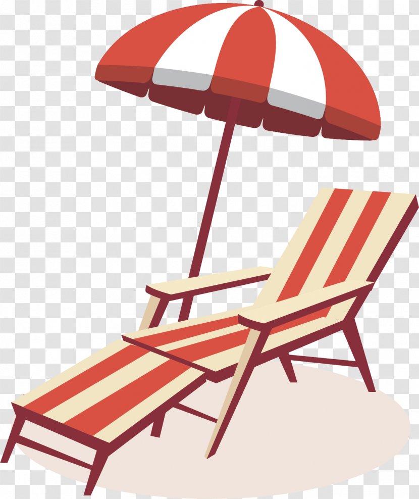 Vector Graphics Beach Image Sea Photograph - Sunlounger - Deck Chair Transparent PNG