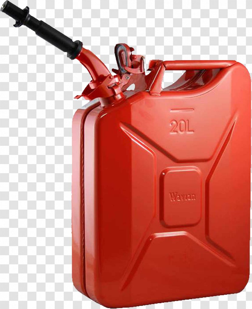 Jerrycan Gasoline Tin Can Coating Fuel - Tank Transparent PNG