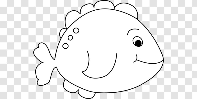 Fish Black And White Royalty-free Clip Art - Heart - Outline Of A Transparent PNG
