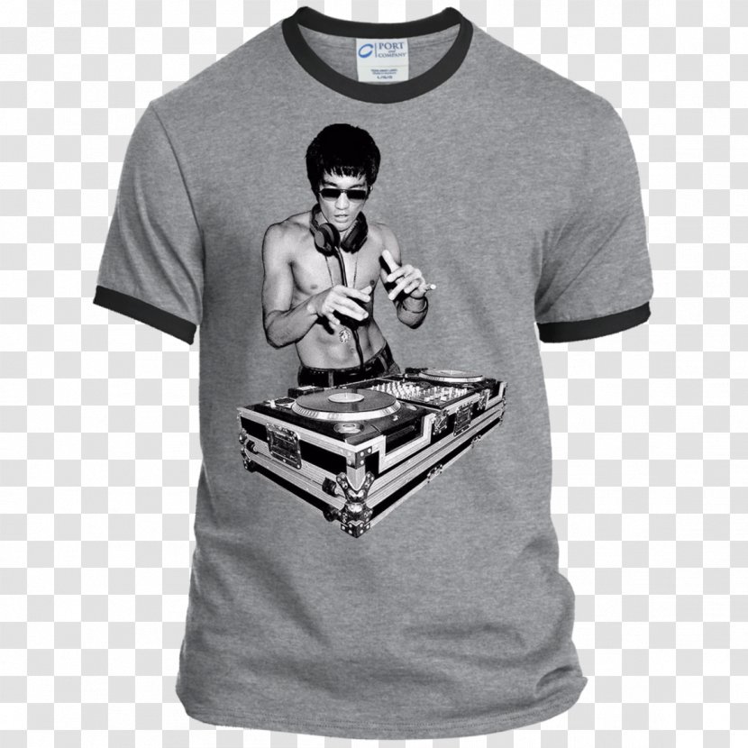 Ringer T-shirt Hoodie Clothing - Bruce Lee Transparent PNG