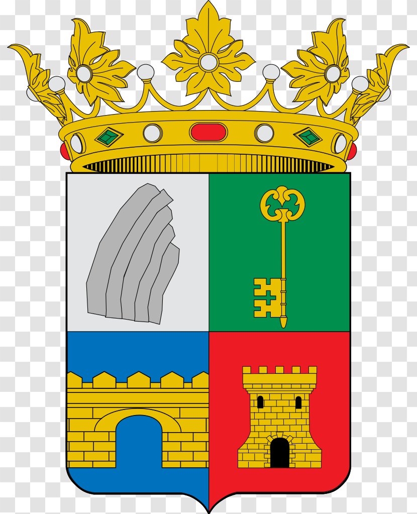 Coat Of Arms Spain Escutcheon Field - Madrid Transparent PNG