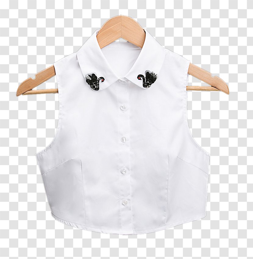 Korea T-shirt Collar Sweater - Korean Decorative Neck False Shirt Transparent PNG