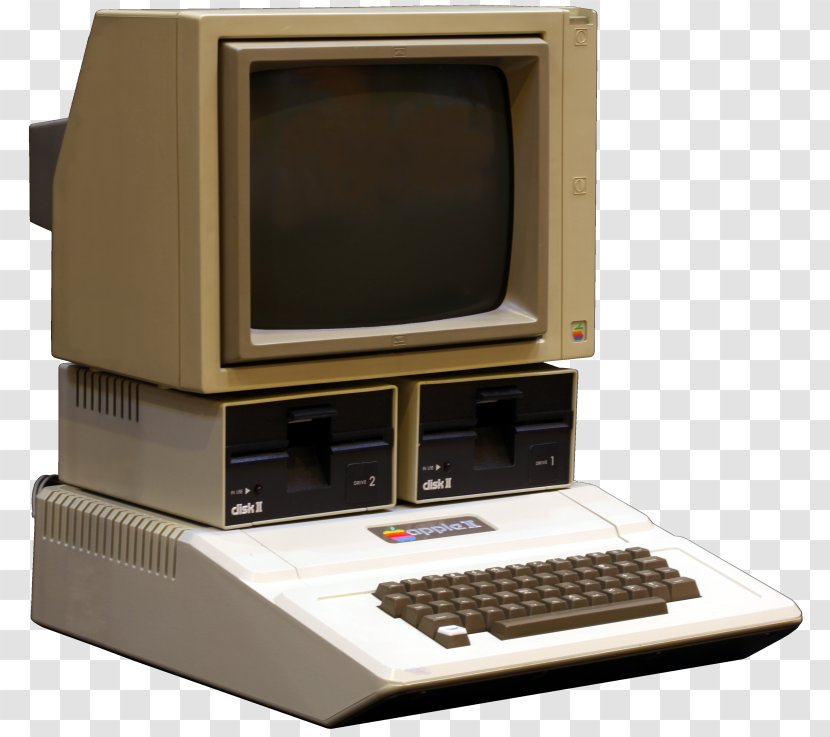 Apple II Series Lisa - Home Computer - Vintage Transparent PNG