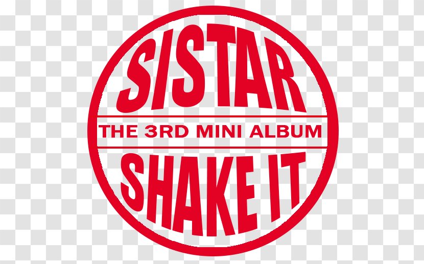 Logo Sistar Shake It Alone - Girl Group - Area Transparent PNG