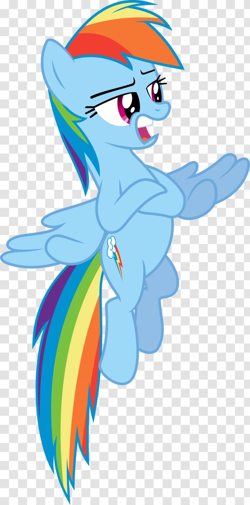 Rainbow Dash Pinkie Pie Horse Clip Art - Flower - Petals Fluttered In Front Transparent PNG