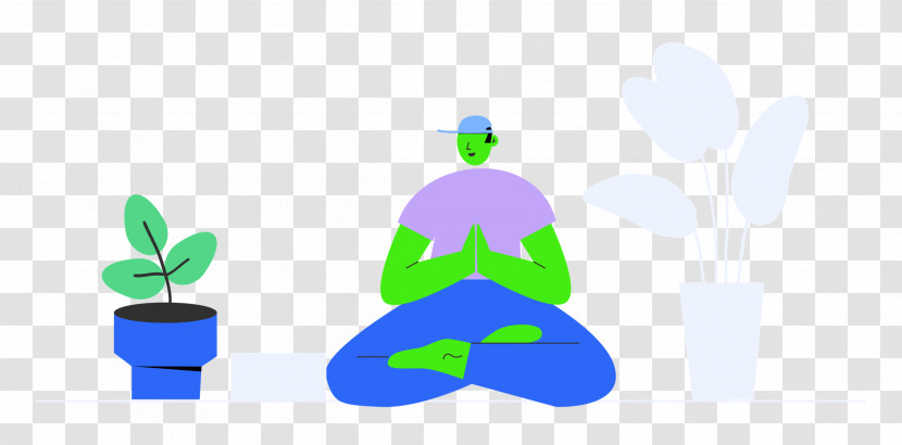 Meditating At Home Rest Relax Transparent PNG