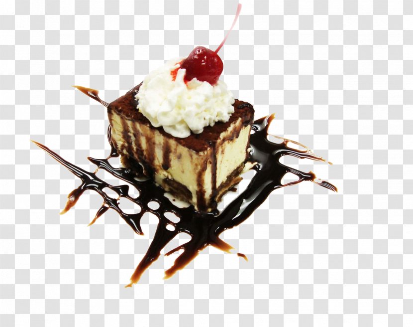 Sundae Ice Cream Cheesecake Dessert - Dish - Menu Transparent PNG