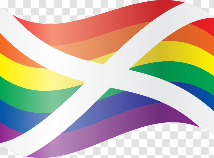 Flag Of Scotland Clip Art - Yellow - Wave Transparent PNG