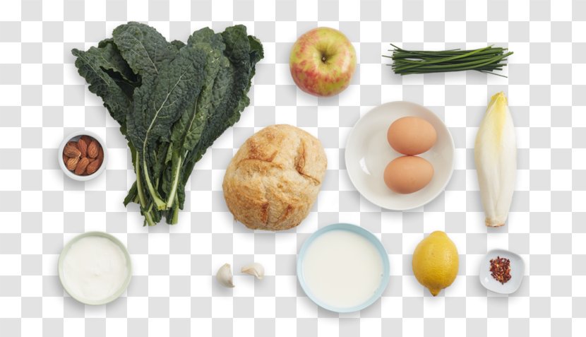 Leaf Vegetable Vegetarian Cuisine Strata Lacinato Kale Food - Cream Transparent PNG