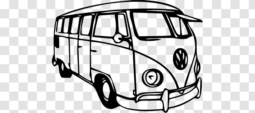 Volkswagen Caddy Group Type 2 Bus Transparent PNG
