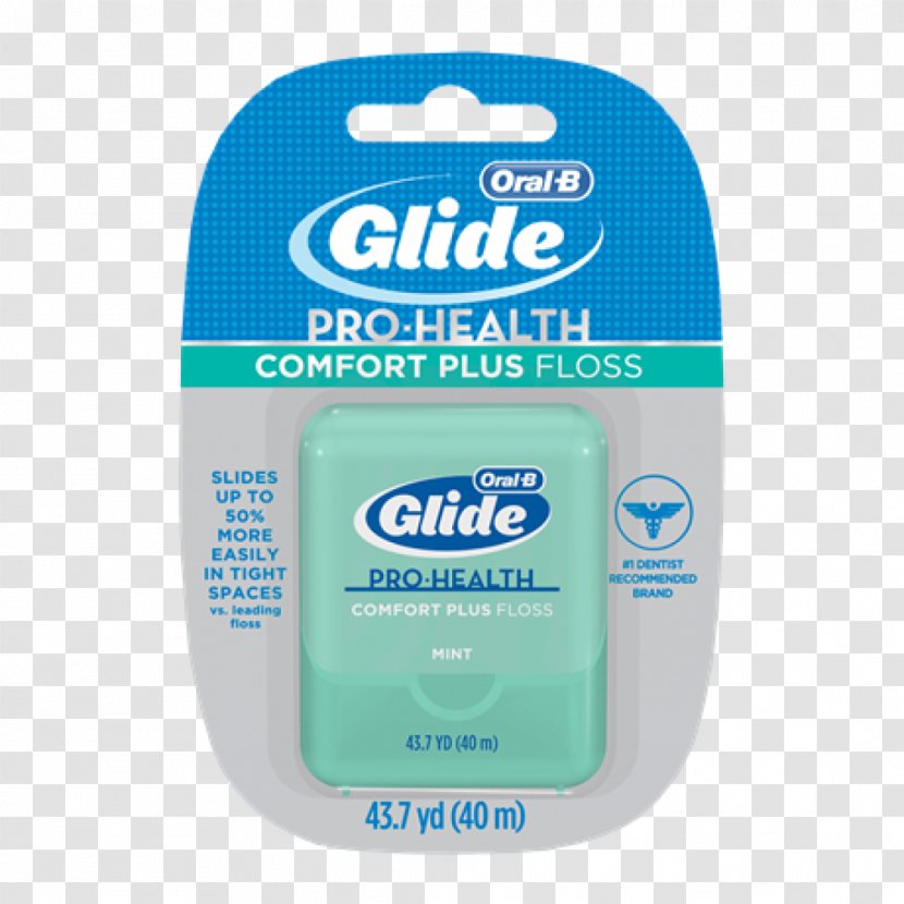 Oral-B Glide Dental Floss Toothbrush Gums - Silhouette Transparent PNG