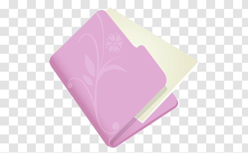 Pink Purple Magenta Lilac Heart - Icon Design - Folder Flower Lila Transparent PNG