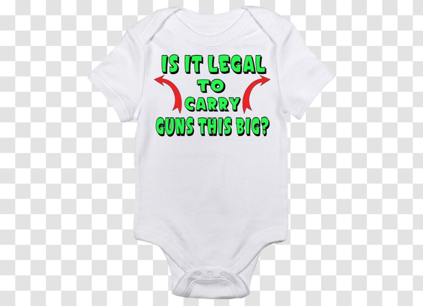 T-shirt Baby & Toddler One-Pieces Infant Onesie Clothing - Carrying Weapons Transparent PNG