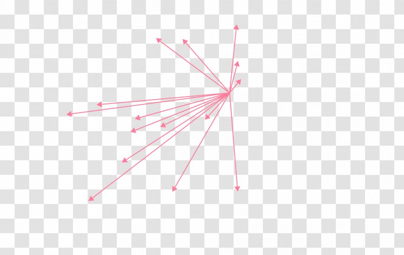Line Pink M Point Angle Transparent PNG