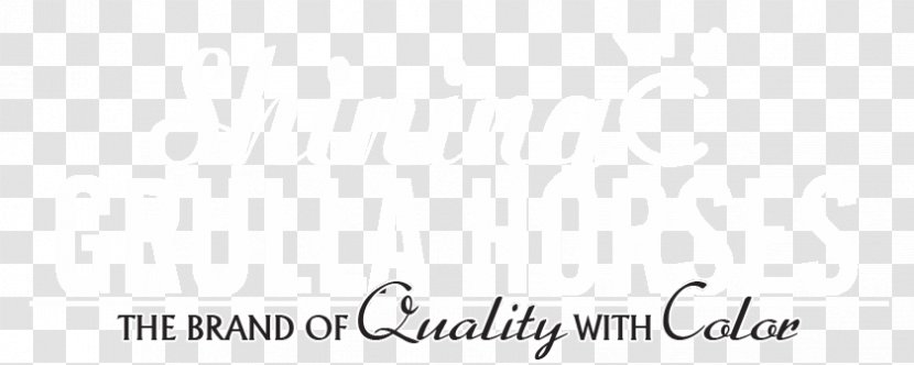 Logo Brand Paper Line - White - Horse Footprint Transparent PNG