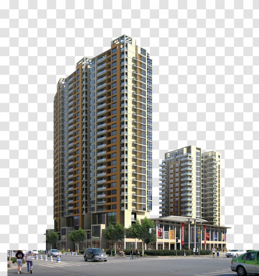 High-rise Building Skyscraper House - Residential Area - City Skyscrapers Kind Shooting Transparent PNG